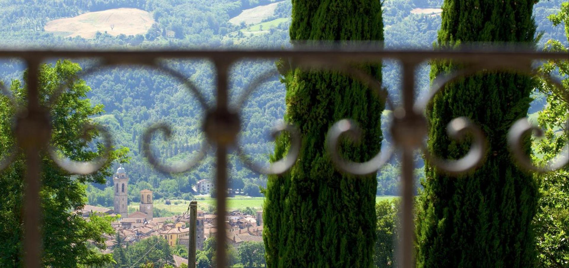 Casa Del Bosco - Vista Mozzafiato & Parco 4 Ettari Villa บอบบิโอ ภายนอก รูปภาพ